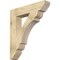 Ekena Millwork Olympic Slat Rough Sawn Bracket, Douglas Fir, 6"W x 32"D x 36"H BKT06X32X36OLY06RDF - alternate 1